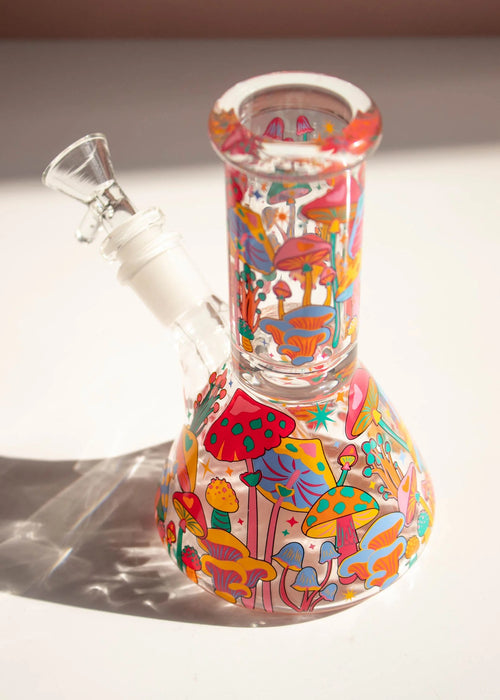 Canna Style COLORFUL MUSHROOM BONG