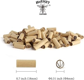 HORNET Natural Unrefined Pre Rolled Tips (120 Tips)