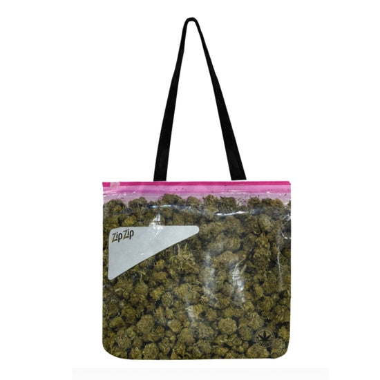 Just Get High™ Oxford Tote: Stash Greens