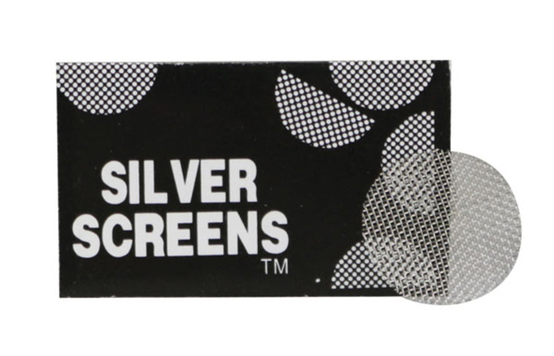 Pipe Screen Filters - 1/2" / Silver - 5 pc per pack