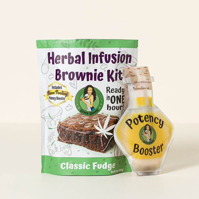 Green Queen DIY Edibles: Herbal Infusion Brownie Kit