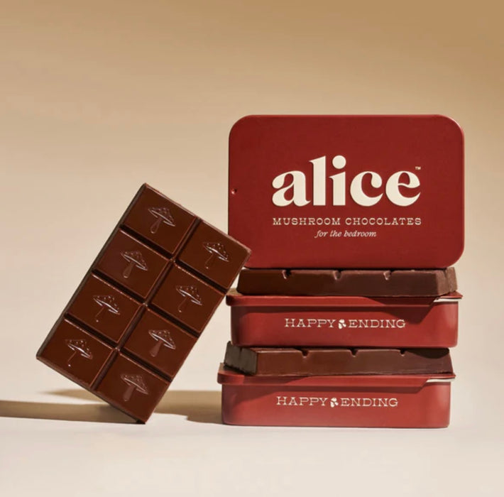 ALICE MUSHROOMS Happy Ending - Mushroom Chocolate For Arousal