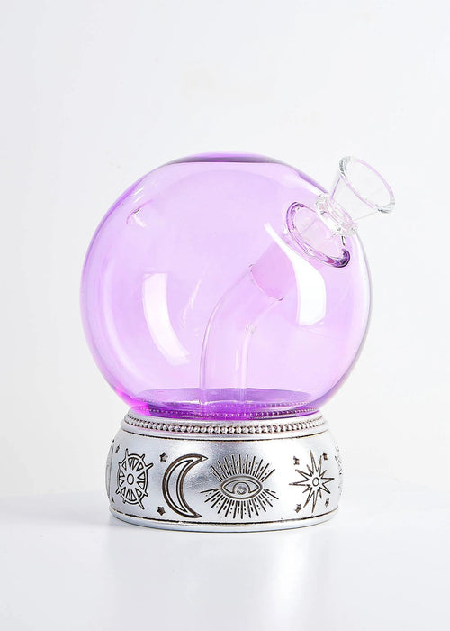 Canna Style PURPLE CRYSTAL BALL BONG