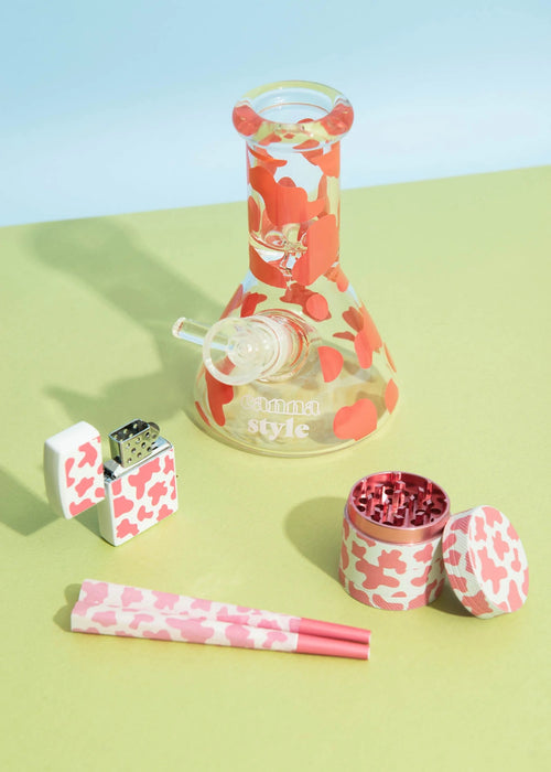 Canna Style MINI PINK COW BONG