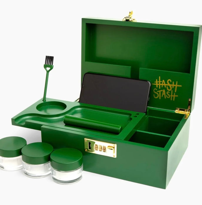 HASHSTASH The OG Stash Box - GREEN