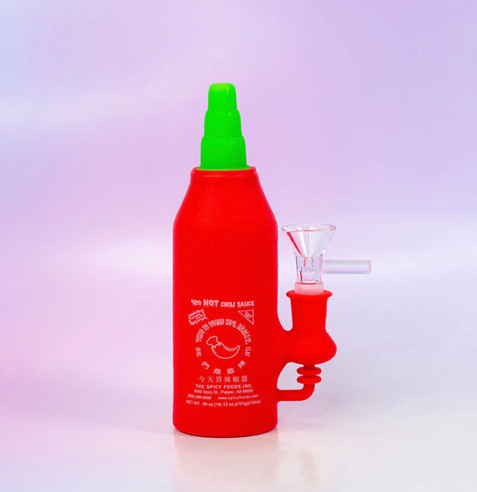 BURNING LOVE Hot Sauce Silicone Bong