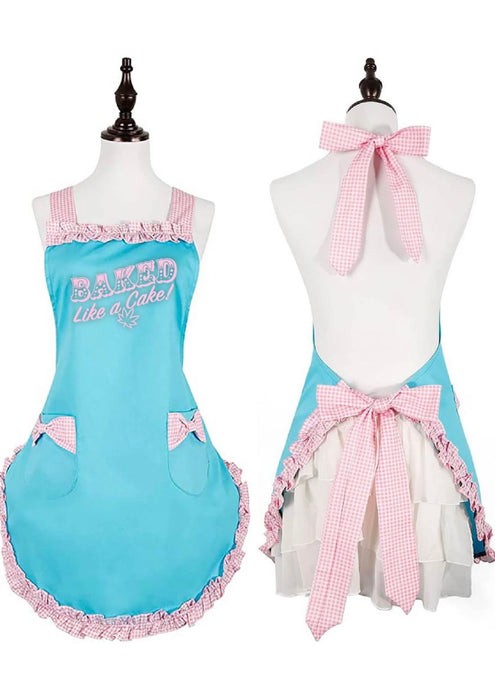 Canna Style "BAKED LIKE A CAKE" APRON