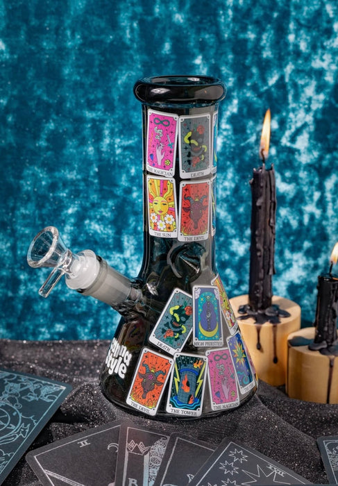 Canna Style TAROT CARD BONG 8"