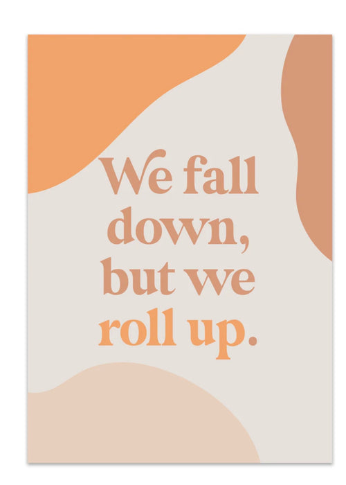 Aya Paper Co. We Fall Down Greeting Card