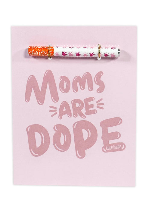 KUSHKARDS DOPE MOM CANNABIS ONE HITTER GREETING CARD including One Hitter