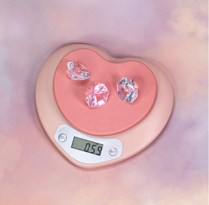 BURNING LOVE Heart Scale