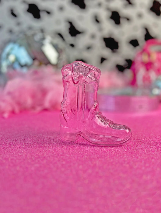 BURNING LOVE Cowgirl Boot Pipe - Pink