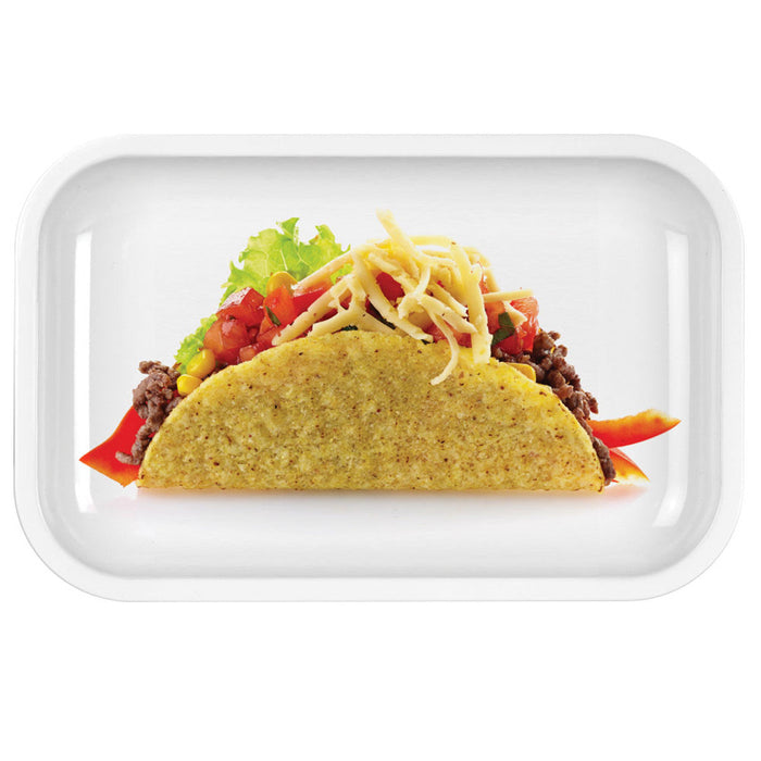 Pulsar Metal Rolling Tray | Taco | 11"x7"