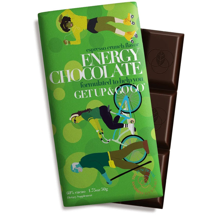 The Functional Chocolate Company Energy Chocolate - Energy Formula - Espresso Crunch