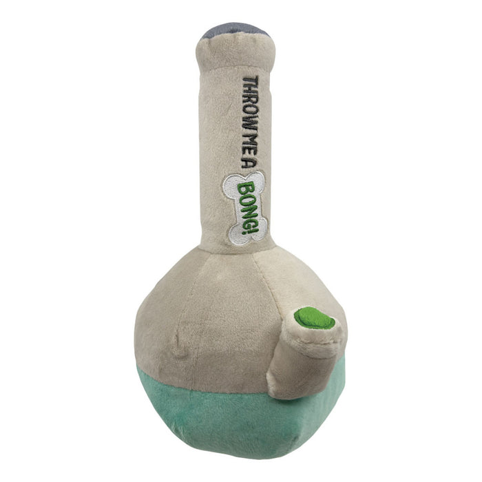 Stoned Puppy Bong Squeaky Dog Toy | 10"