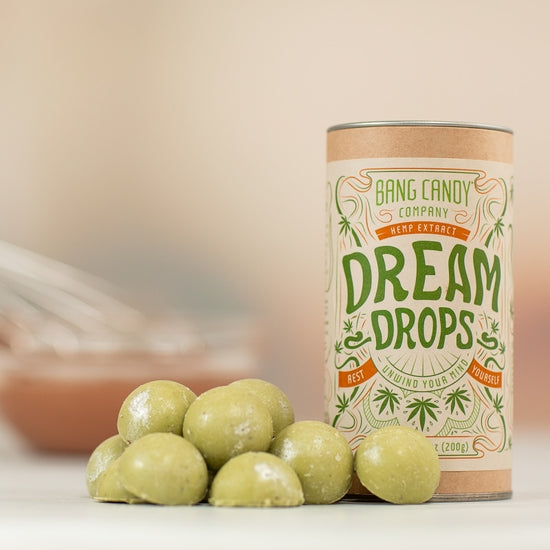 Bang Candy White Chocolate Dream Drops with Hemp Extract