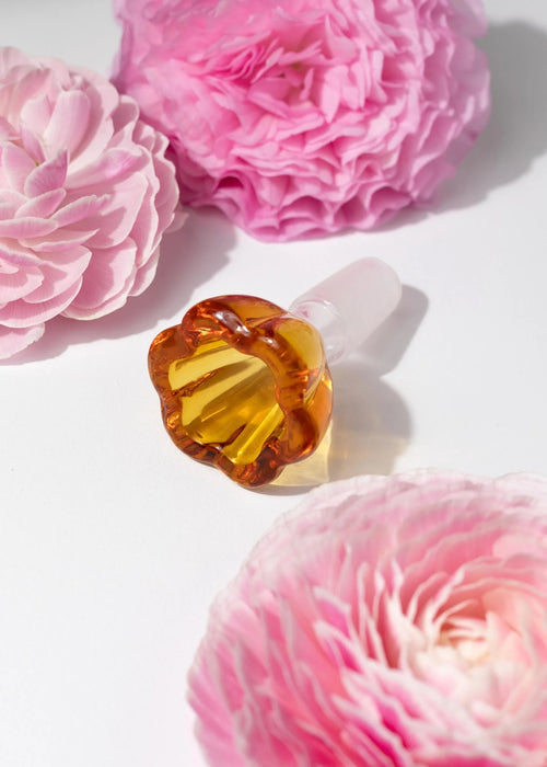 Canna Style FLOWER BOWL (Amber)