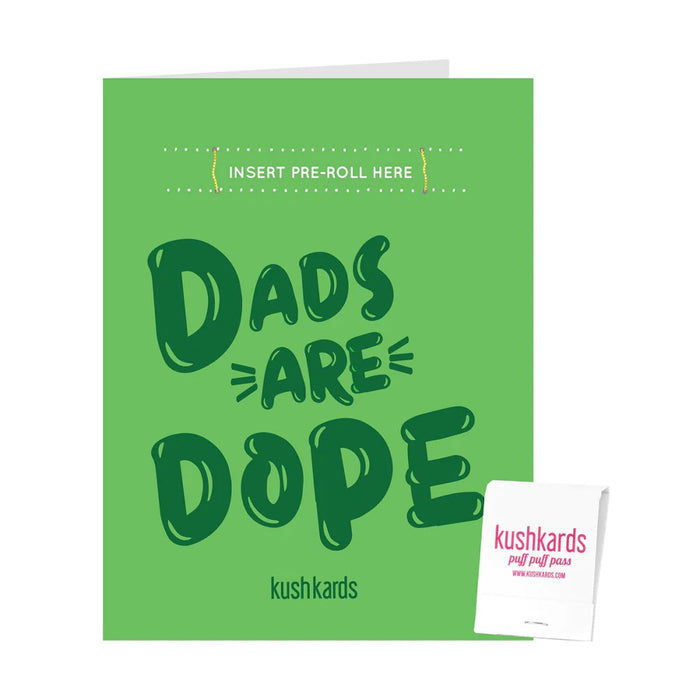 KUSHKARDS Dope Dad Greeting Card - KushKard