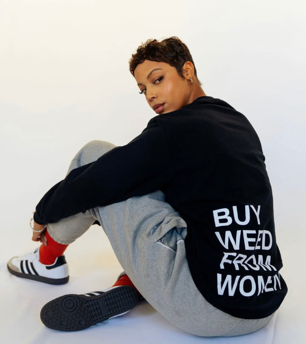 BWFW BLACK "BWFW" Long-Sleeve - LARGE