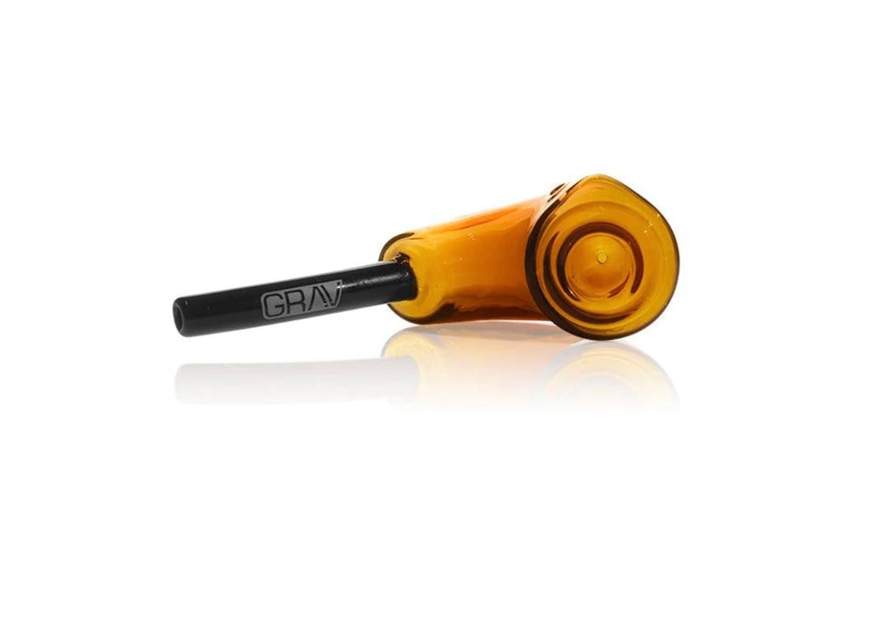 GRAV Rocker Sherlock Pipe | 5.5" | AMBER