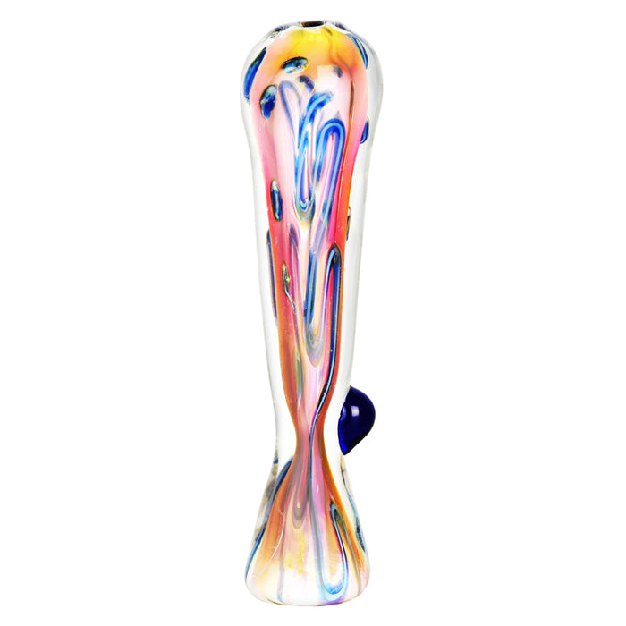 Fumed Tropical Sunset Glass Taster | 3.5" | Colors Vary