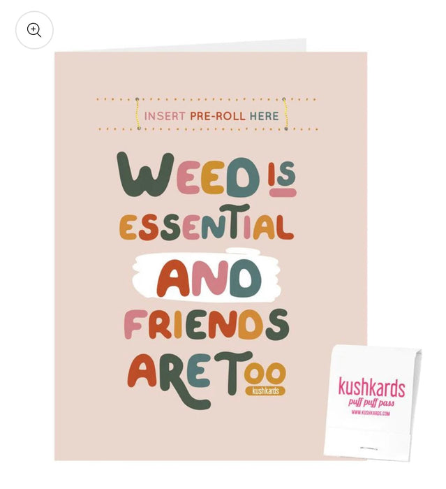 KUSHKARDS ESSENTIAL Greeting Card - PRE ROLL