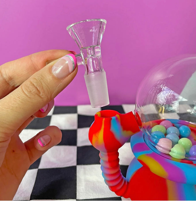 BURNING LOVE Gumball Machine Silicone Bubbler