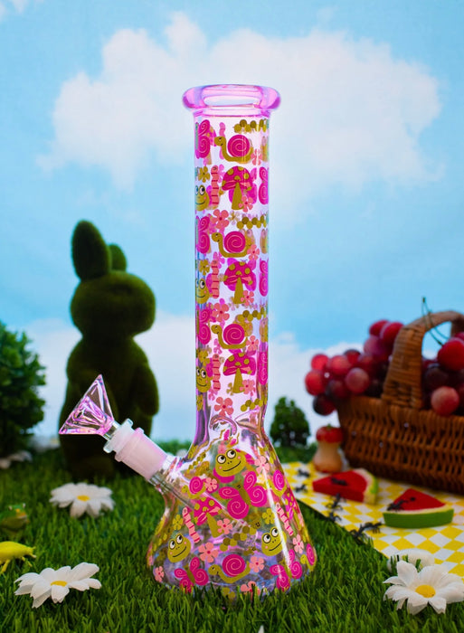 BURNING LOVE Cute Critters Beaker Bong