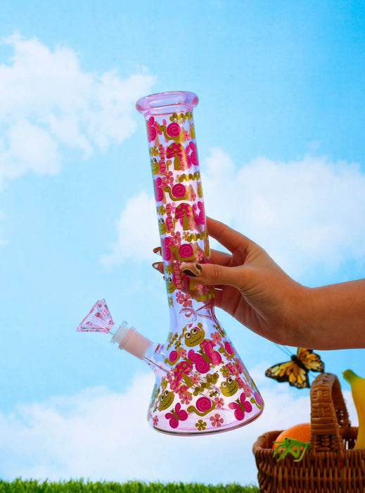 BURNING LOVE Cute Critters Beaker Bong