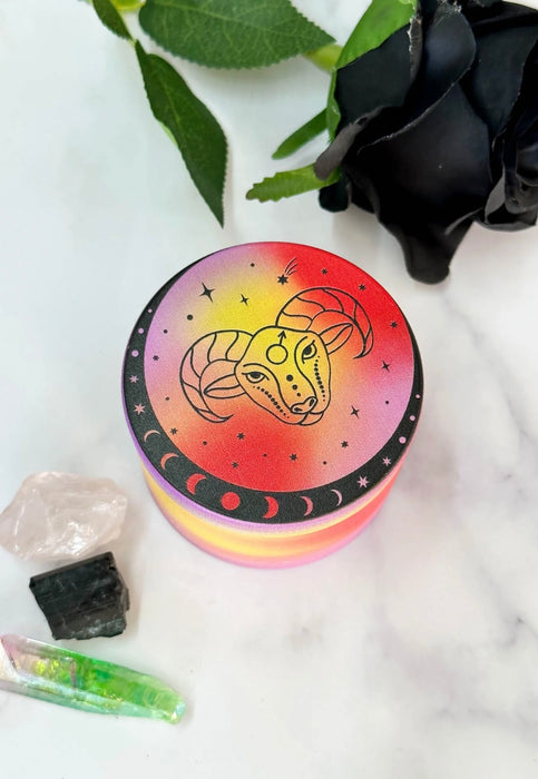 CANNA STYLE Zodiac Elements Watercolor Grinder - ARIES