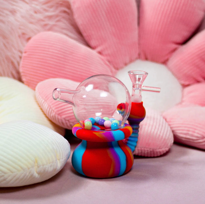 BURNING LOVE Gumball Machine Silicone Bubbler