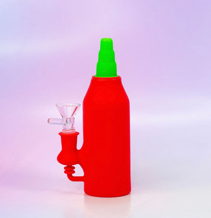 BURNING LOVE Hot Sauce Silicone Bong