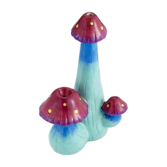 Fairytale Mushroom Ceramic Hand Pipe | 8"